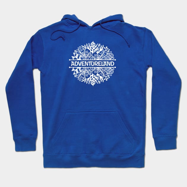 Adventureland Hoodie by GoAwayGreen